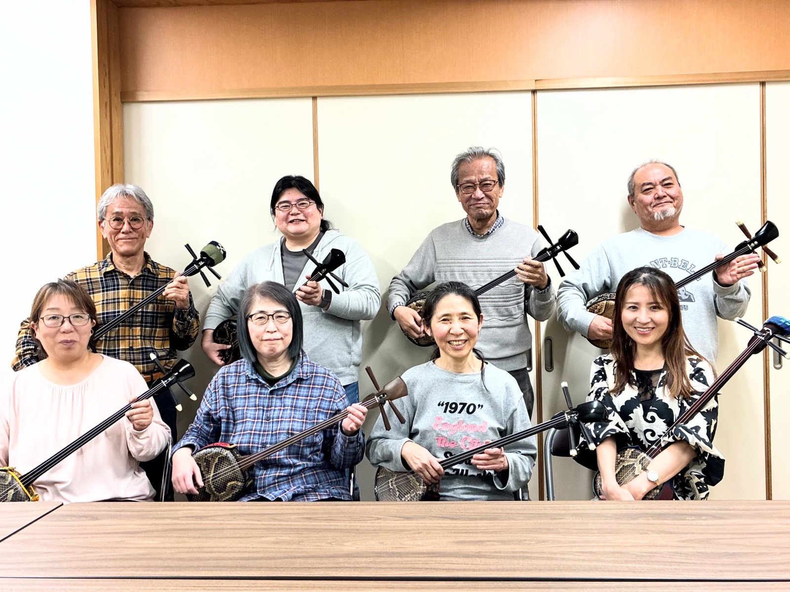 金城安紀三線教室の仲間たち